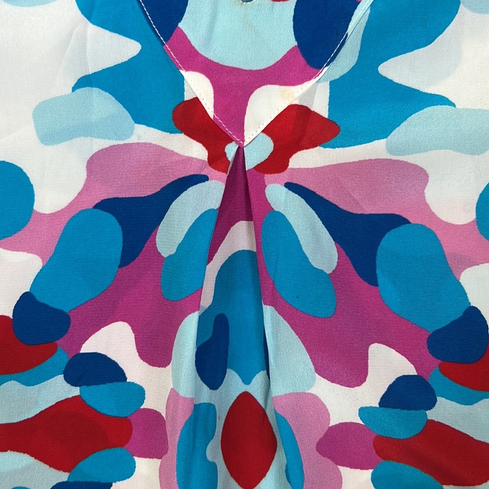 Annie Griffin Silk Top Size X-Small View 4